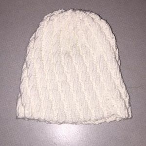 Hand knit hat